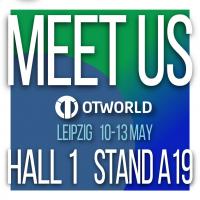 MEET US AT OTWORLD IN LEIPZIG MAY 10-13TH